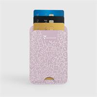 TECHMADE SMART WALLET SLIM DESIGN MAGNETIC 3 CARTE WRITE-LAV.