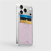 TECHMADE SMART WALLET SLIM DESIGN MAGNETIC 3 CARTE WRITE-LAV.