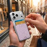 TECHMADE SMART WALLET SLIM DESIGN MAGNETIC 3 CARTE WRITE-LAV.