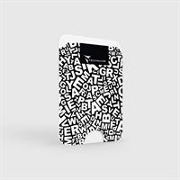 TECHMADE SMART WALLET SLIM DESIGN MAGNETIC 3 CARTE WRITE-NERO