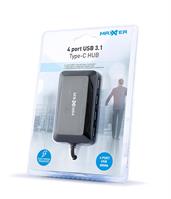 TECHMADE GEMBIRD HUB TYPE-C USB 3.1 A 4 PORTE