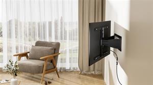 TECHMADE GEMBIRD SUPPORTO DA PARETE PER TV FULL MOTION 43-90