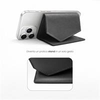 ETRES EASY WALLET NATURAL GENUINE LEATHER BLACK