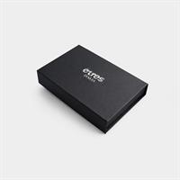 ETRES EASY WALLET NATURAL GENUINE LEATHER BLACK