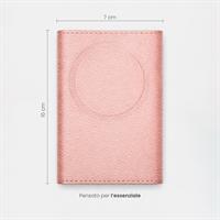 ETRES EASY WALLET NATURAL GENUINE LEATHER PINK