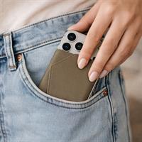 ETRES EASY WALLET NATURAL GENUINE LEATHER DARK BROWN