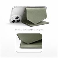 ETRES EASY WALLET NATURAL GENUINE LEATHER LIGHT GREEN