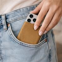 ETRES EASY WALLET NATURAL GENUINE LEATHER LIGHT BROWN