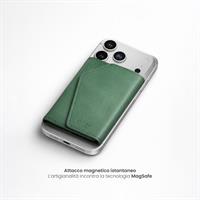 ETRES EASY WALLET NATURAL GENUINE LEATHER GREEN