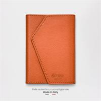 ETRES EASY WALLET NATURAL GENUINE LEATHER ORANGE