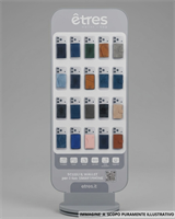 KIT ETRES SLIDE DA 25 PZ CON ESPOSITORE DA TERRA GIREVOLE