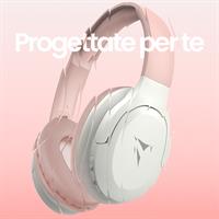 TECHMADE CUFFIE WIRELESS COLORE ROSA
