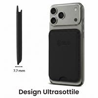 TECHMADE WALLET PORTACARTE MAGNETICO MILAN CLASSIC BLACK