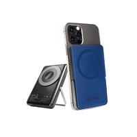 TECHMADE POWERBANK MAGNETICO+WALLET SLIM NON INTEGRATO INTER BLU