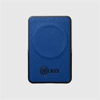 TECHMADE POWERBANK MAGNETICO+WALLET SLIM NON INTEGRATO INTER BLU