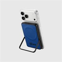 TECHMADE POWERBANK MAGNETICO+WALLET SLIM NON INTEGRATO INTER BLU