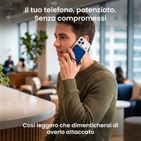 TECHMADE POWERBANK MAGNETICO+WALLET SLIM NON INTEGRATO INTER BLU
