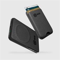 TECHMADE POWERBANK MAGNETICO+WALLET SLIM INTER BLU