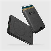 ETRES POWERBANK MAGNETICO + WALLET BLACK