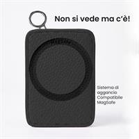 ETRES PORTA MONETE DESIGN RETTANGOLARE COMPATTO MAGSAFE BLACK