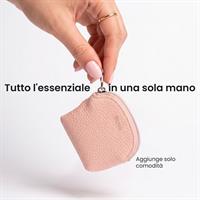 ETRES PORTA MONETE DESIGN MORBIDO COMPATTO CON MAGSAFE PINK