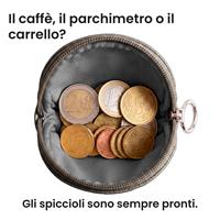 ETRES PORTA MONETE DESIGN MORBIDO COMPATTO CON MAGSAFE SILVER