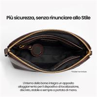 ETRES BORSA DONNA HANDBAG BROWN CON RFID E TAG NON INCLUSO