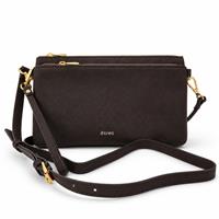 ETRES BORSA DONNA HANDBAG BROWN CON RFID E TAG NON INCLUSO