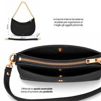 ETRES BORSA DONNA HANDBAG BLACK CON RFID E TAG NON INCLUSO