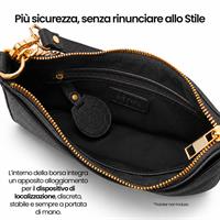 ETRES BORSA DONNA HANDBAG BLACK CON RFID E TAG NON INCLUSO