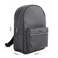 ETRES ZAINO GLAM ARCUS BLACK PATTERN CON RFID E TAG NON INCLUSO