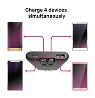 TECHMADE GEMBIRD POWER BANK RICARICA RAPIDA 20W 20000MAH NERO