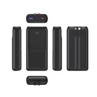 TECHMADE GEMBIRD POWER BANK RICARICA RAPIDA 20W 20000MAH NERO