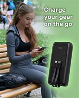 TECHMADE GEMBIRD POWER BANK RICARICA RAPIDA 20W 20000MAH NERO