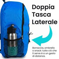 TECHMADE ZAINO SPORT STYLE (29x15x40 CM) BLU