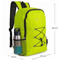 TECHMADE ZAINO SPORT STYLE (29x15x40 CM) VERDE
