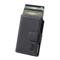 TECHMADE SMART WALLET SLIDE 7 CARTE CASE ALLUMINIO JUVE BLACK