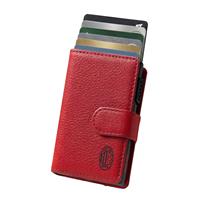 TECHMADE SMART WALLET SLIDE 7 CARTE CASE ALLUMINIO MILAN RED