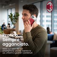 TECHMADE SMART WALLET SLIDE 7 CARTE CASE ALLUMINIO MILAN RED