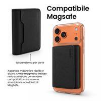ETRES FLIP WALLET CON SCOMPARTO BANCONOTE BLACK