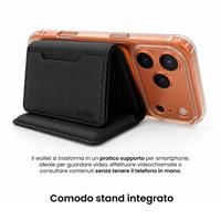 ETRES FLIP WALLET CON SCOMPARTO BANCONOTE BLACK