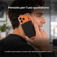 ETRES FLIP WALLET CON SCOMPARTO BANCONOTE BLACK