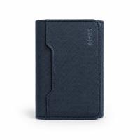 ETRES FLIP WALLET 7 CARTE CASE IN ALLUMINIO BLU