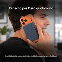 ETRES FLIP WALLET CON SCOMPARTO BANCONOTE BLU