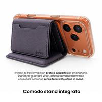 ETRES FLIP WALLET CON SCOMPARTO BANCONOTE PURPLE