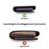 ETRES FLIP WALLET CON SCOMPARTO BANCONOTE PURPLE