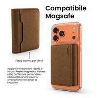 ETRES FLIP WALLET CON SCOMPARTO BANCONOTE BROWN