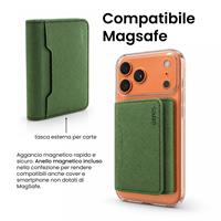 ETRES FLIP WALLET CON SCOMPARTO BANCONOTE GREEN