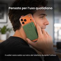 ETRES FLIP WALLET CON SCOMPARTO BANCONOTE GREEN