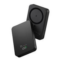 TECHMADE POWERBANK WIRELESS E USB-C 10000mAh | BLACK